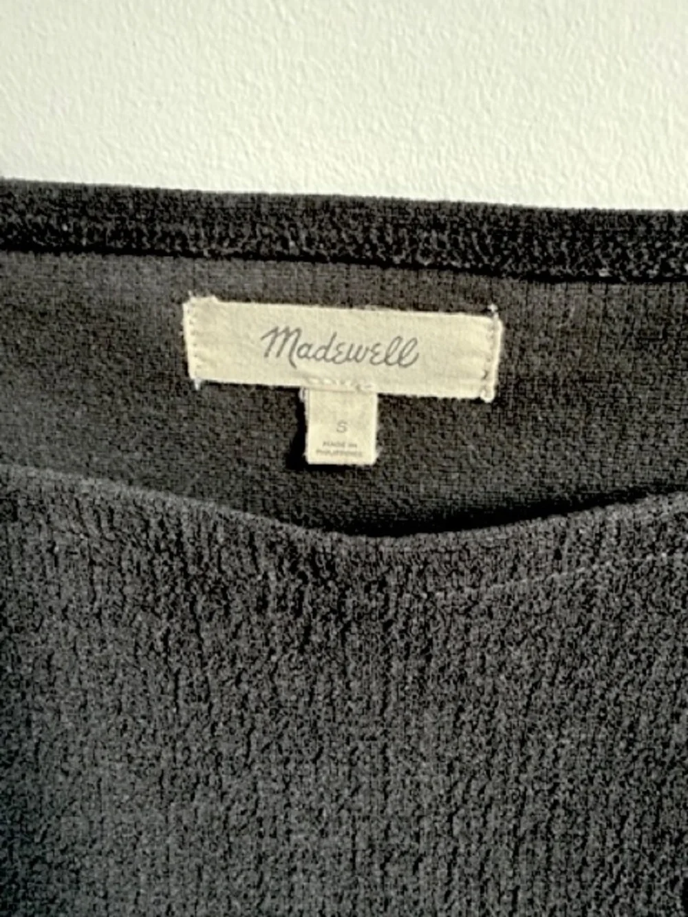 Black Madewell Blouse
